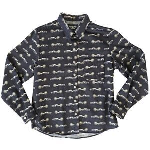 Brooks & Dunn by Panhandle Slim Men's Spurs Western Button Down Shirt Sz Medium